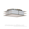 Top quality USA UL modern steel and arcylic ceiling lamp for hotel room
